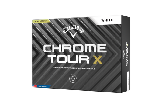 Callaway Chrome Tour X Golf Balls - White