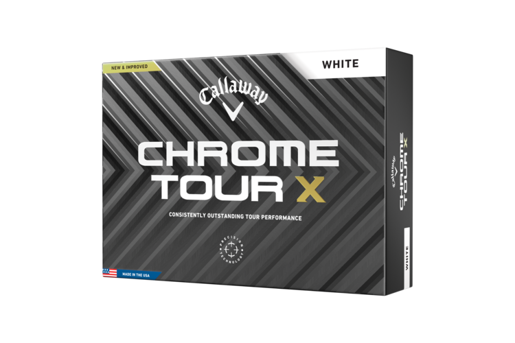 Callaway Chrome Tour X Golf Balls - White