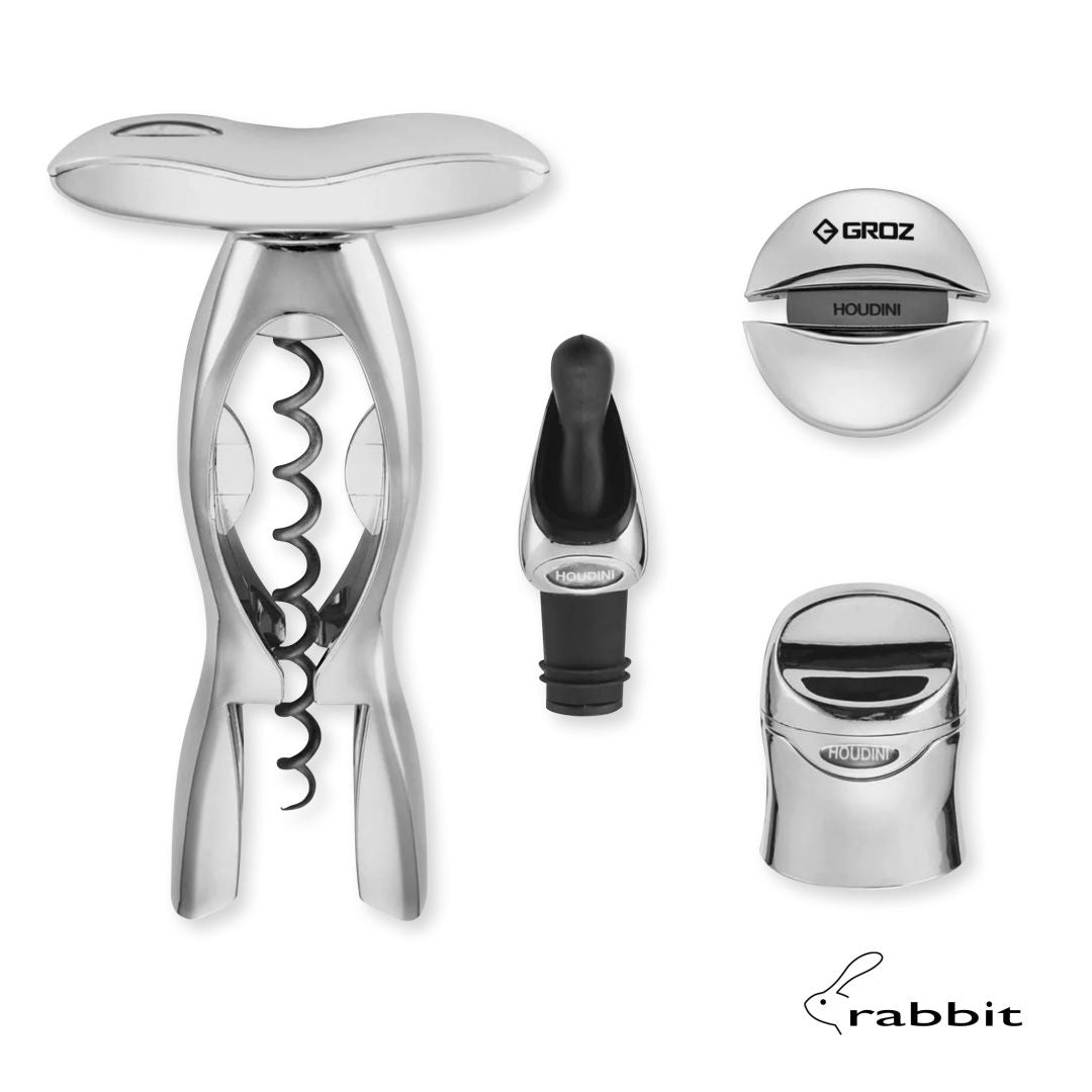 rabbit® Delux 4-PC Wine Tool Kit
