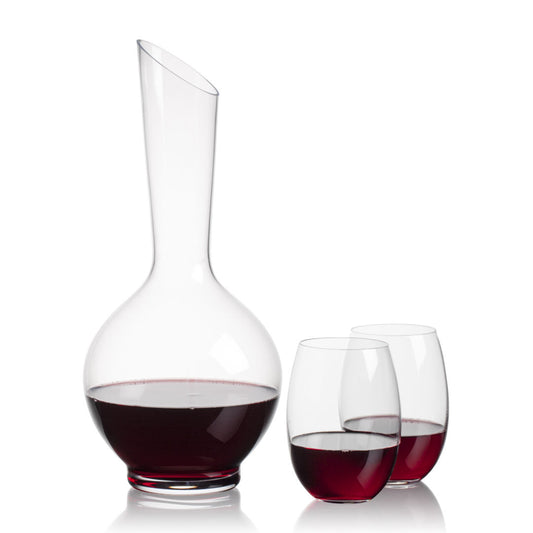 Sanguine Carafe & Stemless Carlita Wine