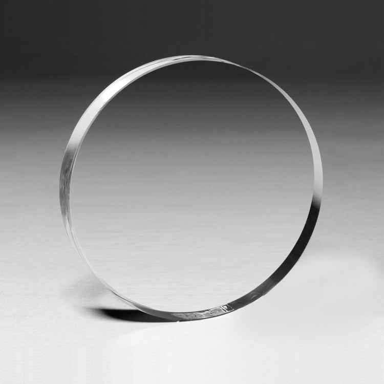 Laser Engraved Circle Paperweight - 4” dia x 3/4”