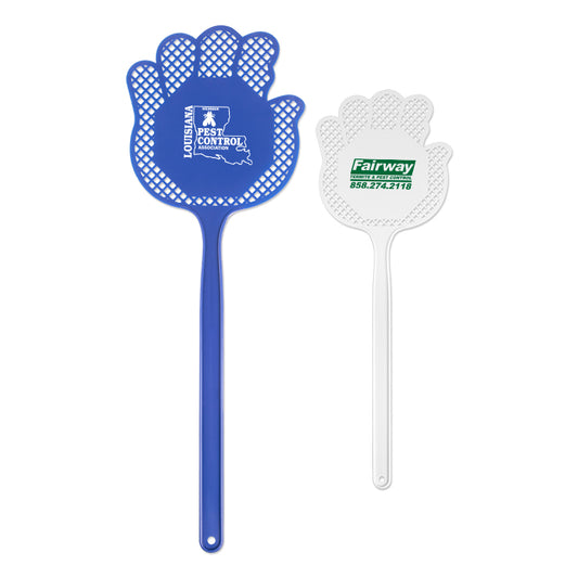 White Hand Shaped Fly Swatter