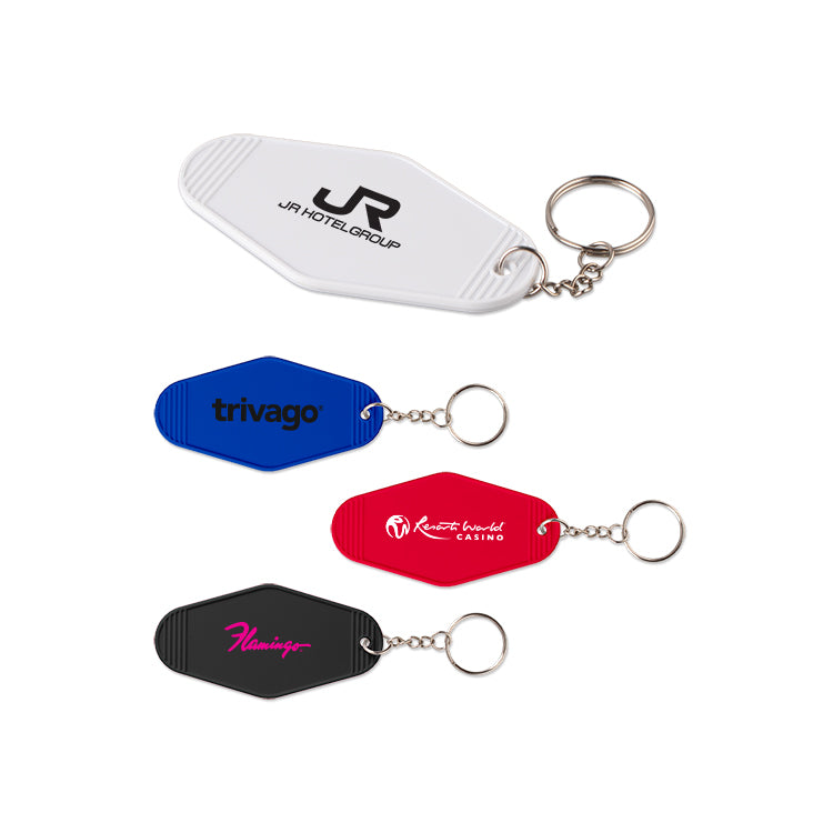 Black Motel Style Keychain
