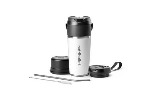 NutriBullet Flip Insulated Portable Blender - White