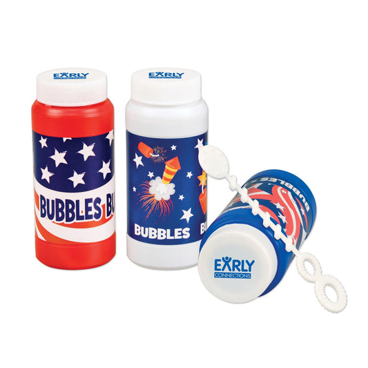 Red/White/Blue Patriotic Bubbles - 4 Oz.