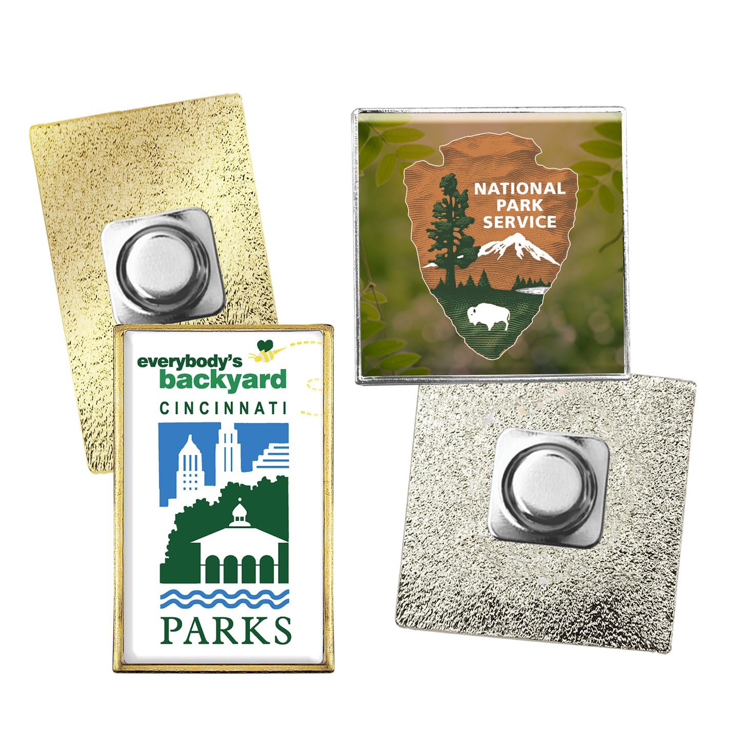 Speed Dome Magnet Lapel Pins - 6 Day Production