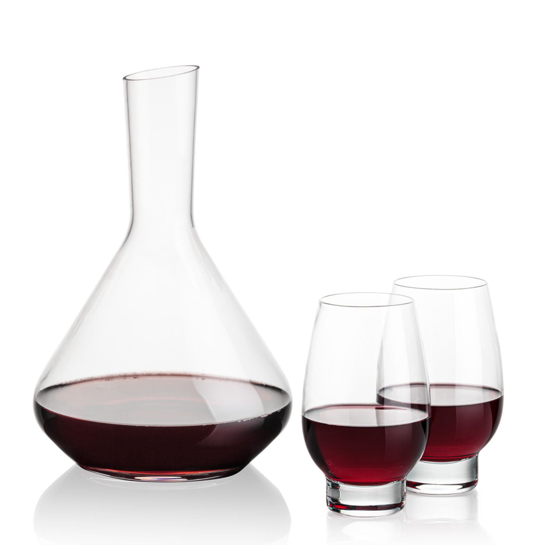 Terrassa Carafe & Glenarden Stemless Wine