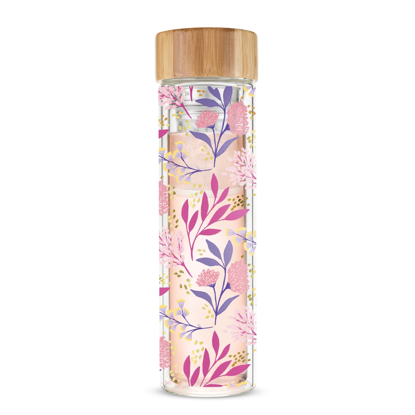 Pinky Up® Blair™ Glass Travel Tea Mug
