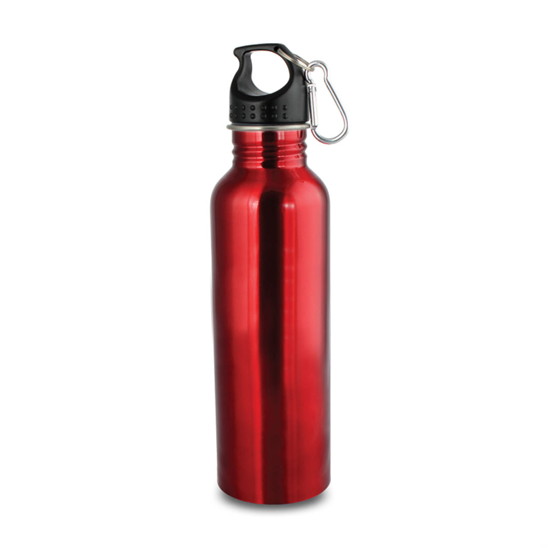 Wide Mouth Flair Bottle with Carabiner - 25oz