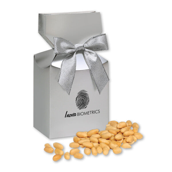 SALE - Virginia Peanuts in Silver Premium Delights Gift Box