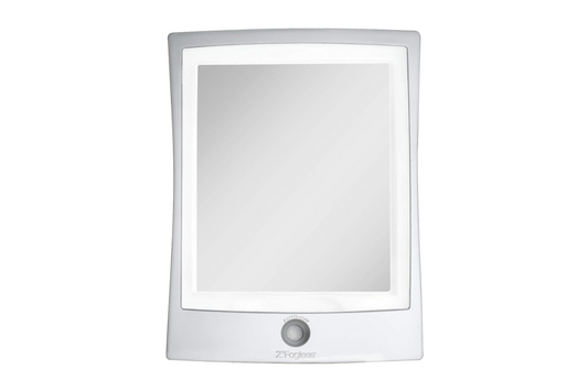 Zadro Fogless LED Light Shower Mirror - Silver