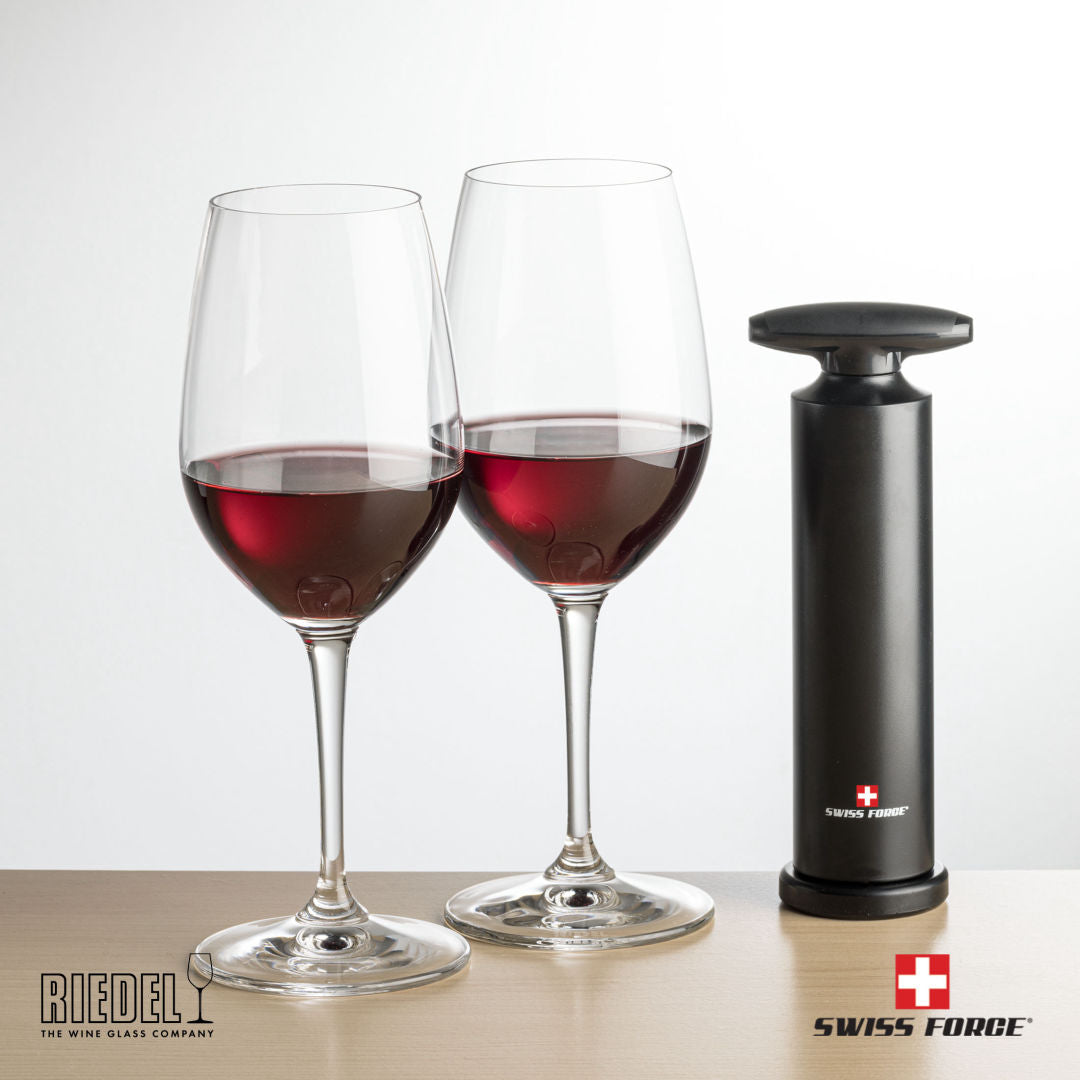 Swiss Force® Effortless Opener & RIEDEL Oenologue Wine
