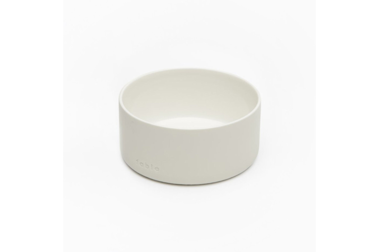 Fable Pets Bowl - Large/X-Large - Light Grey