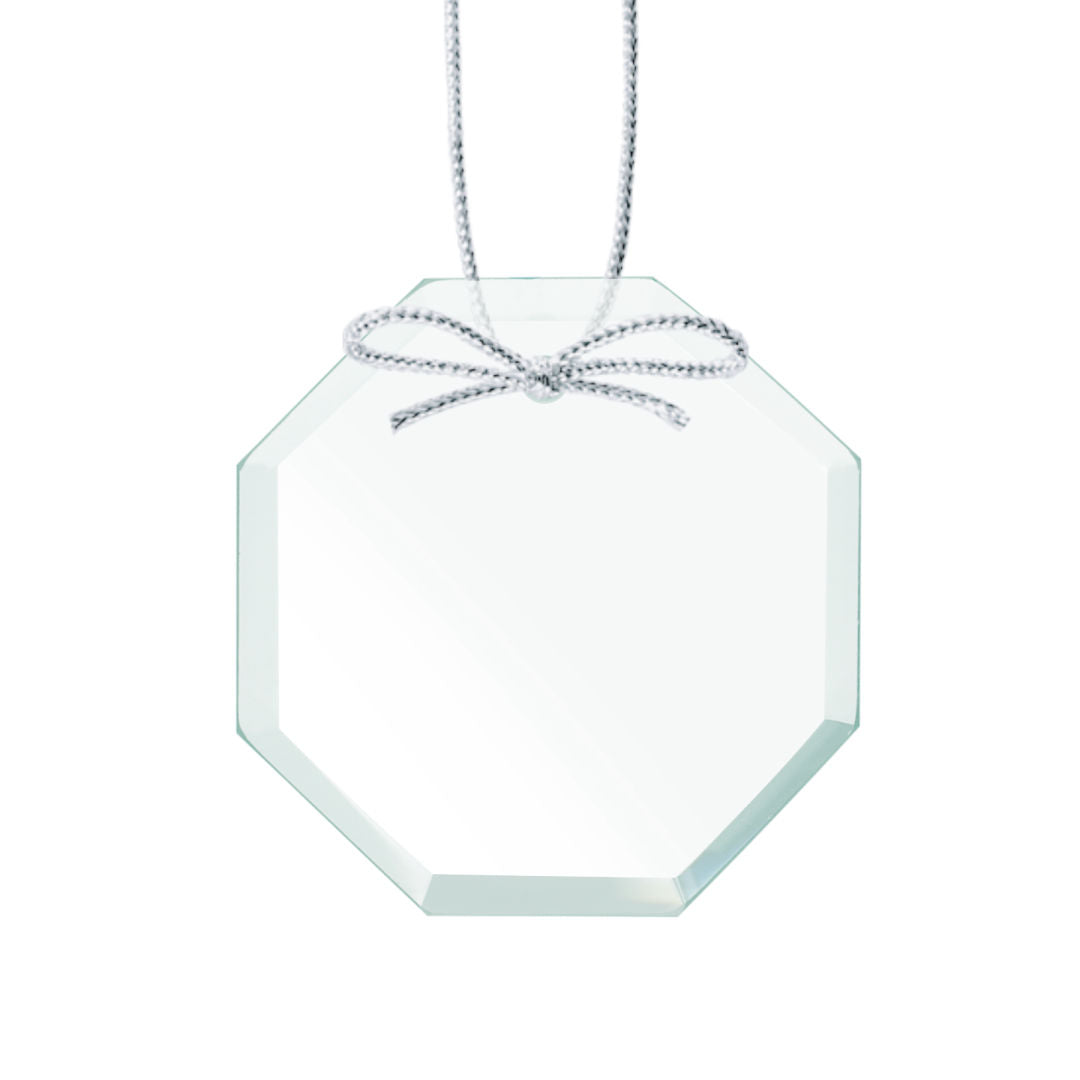 Jade Ornament - Octagon Imprinted