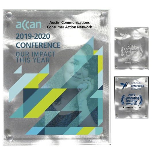 Alumo-Tech II Plaque (8" x 10" x 1") - 4 Color Process