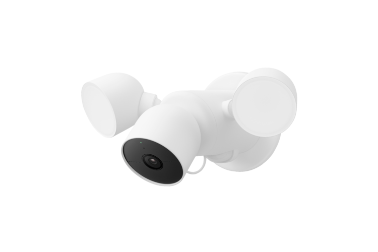 Google Nest Cam with Floodlight (Wired) - Snow