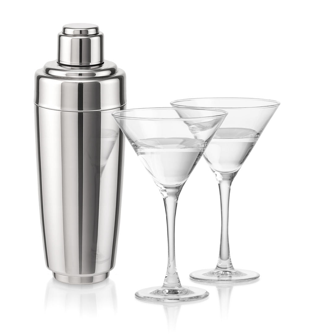 Pescara Shaker & Connoisseur Martini Set
