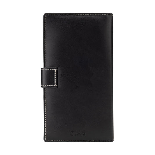 Sarnen Cactus Leather Long Wallet w/Coin Pocket