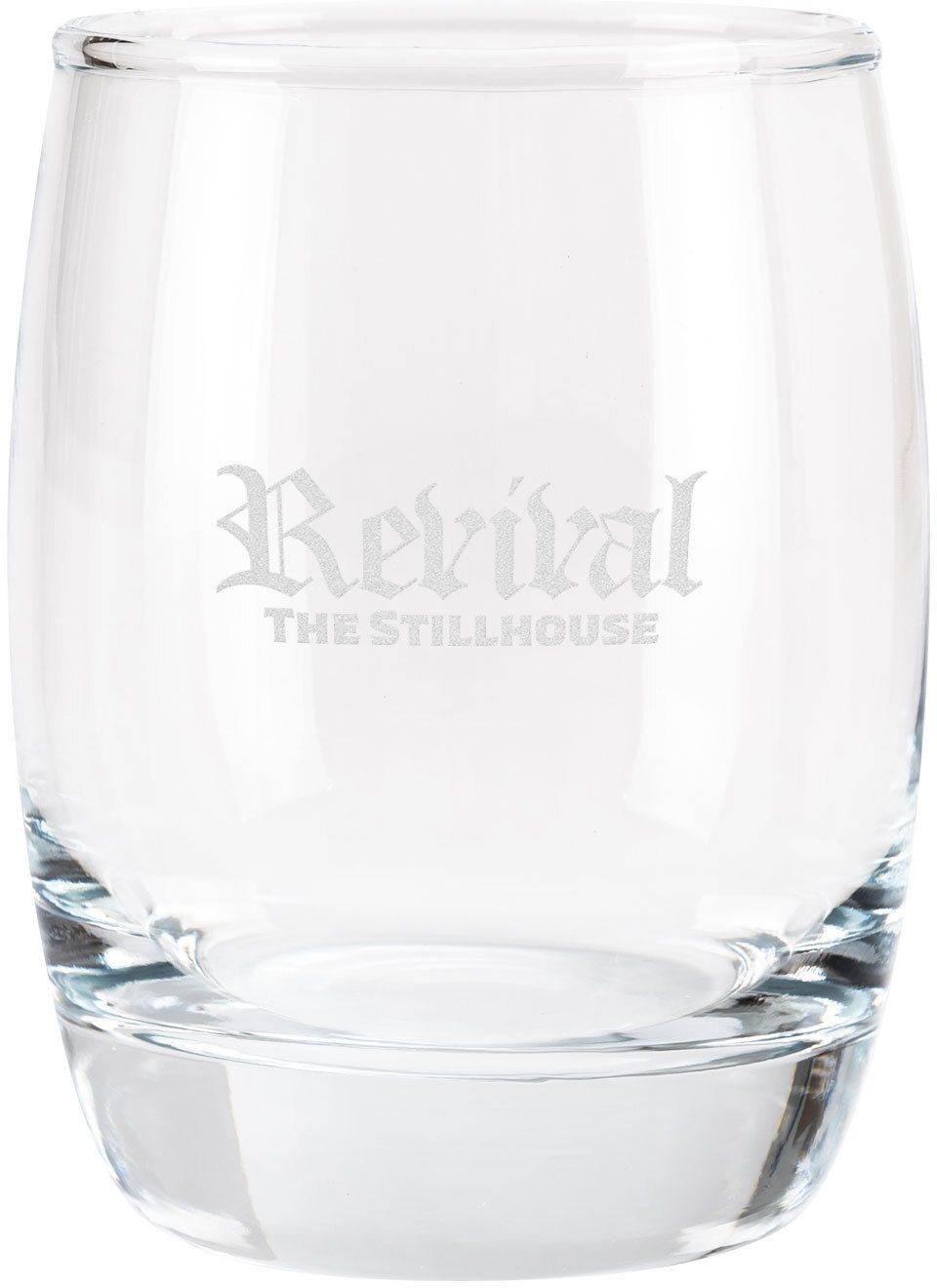 ETCHED WHISKEY GLASS 6 OZ