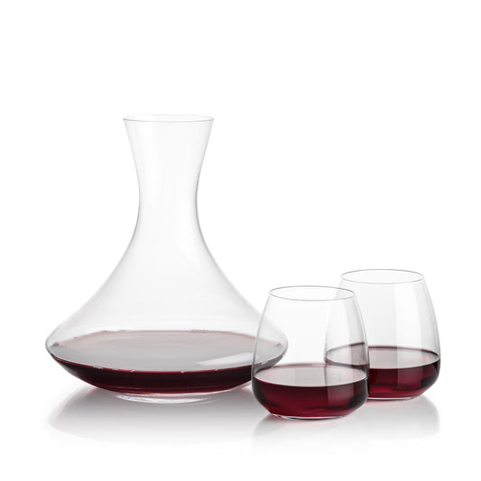 Senderwood Carafe & Hogarth Stemless Wine