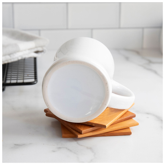 white 10 oz diner mug