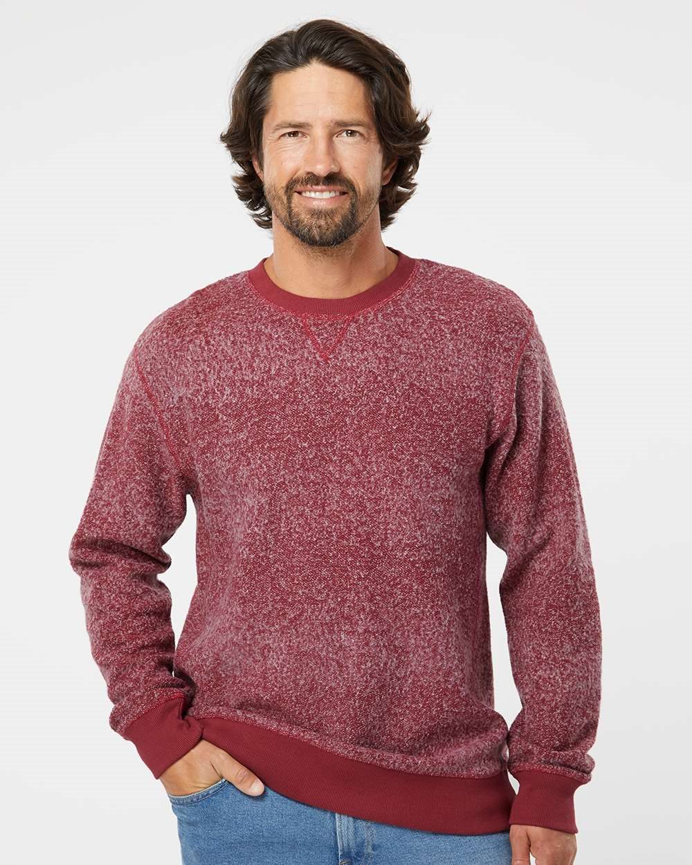 Unisex Aspen Fleece Crewneck Sweatshirt - 8712
