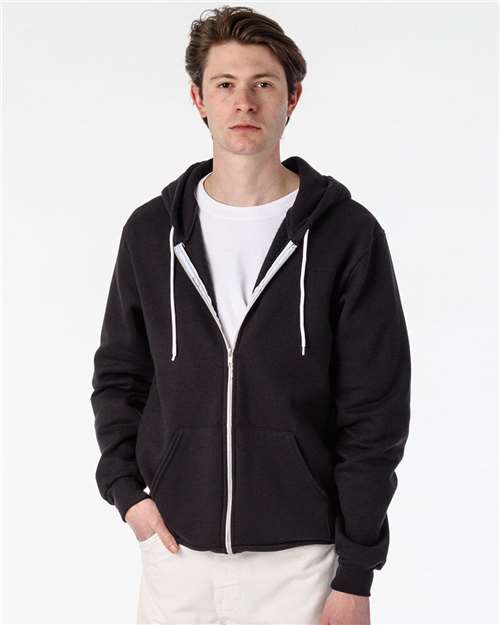 Unisex USA-Made Flex Fleece Full-Zip Hooded Sweatshirt - F97
