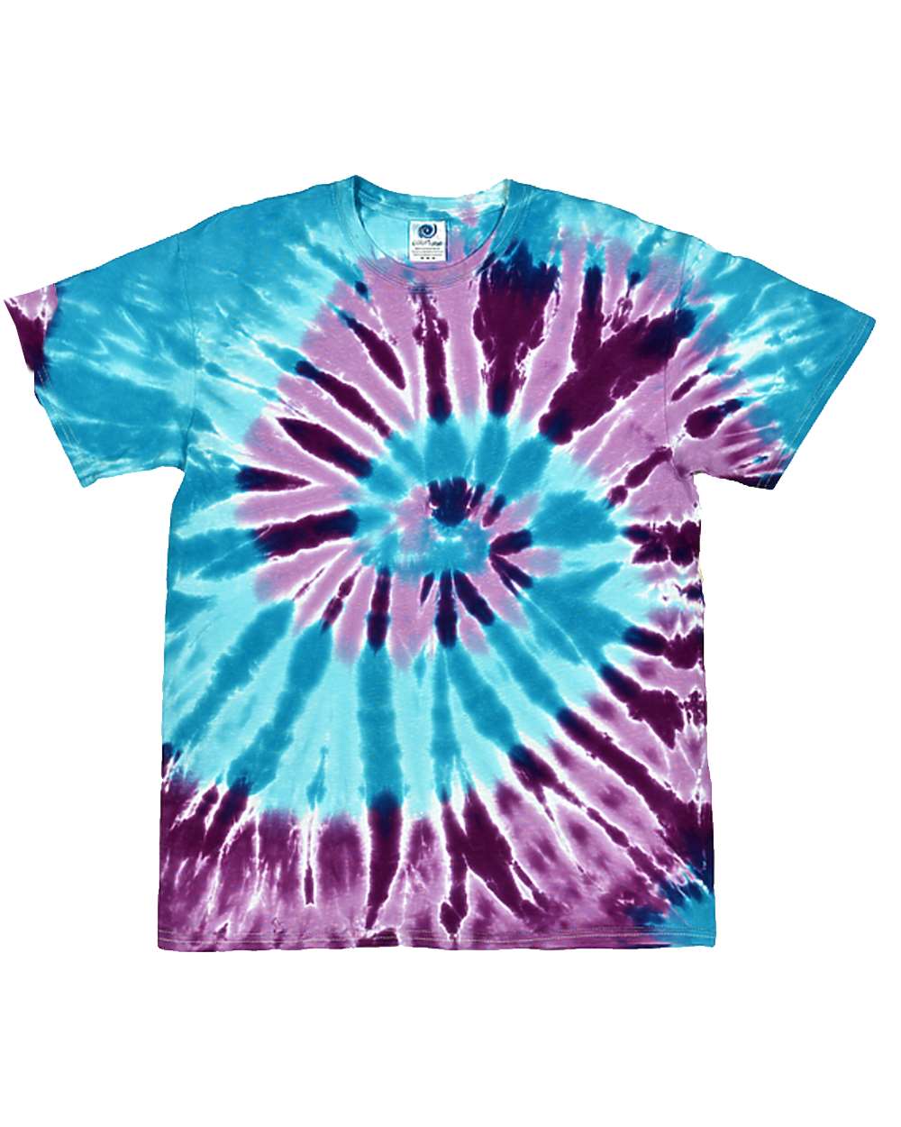 Unisex Multi-Color Tie-Dyed T-Shirt - 1000