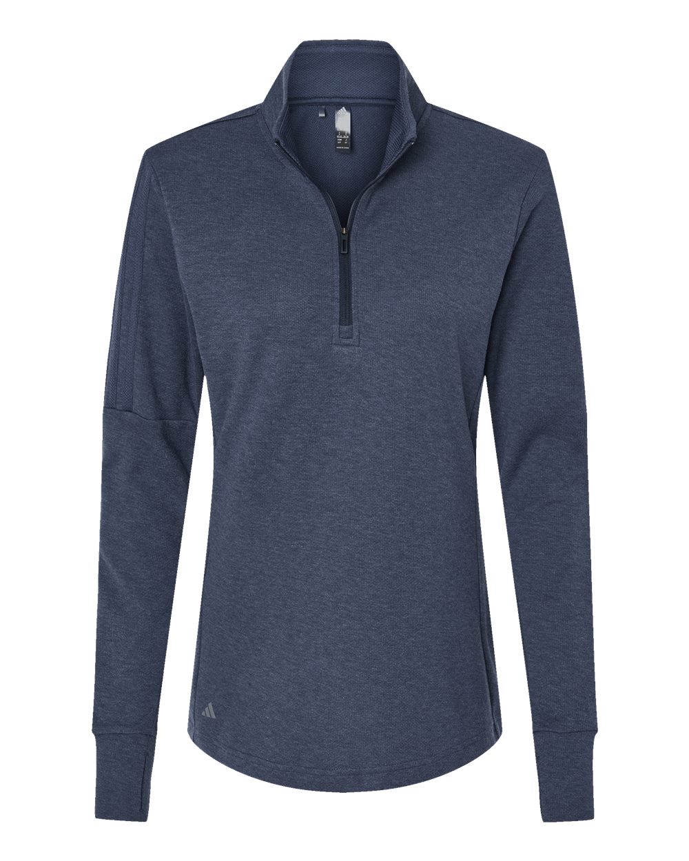 Women's 3-Stripes Quarter-Zip Sweater Pullover - A555