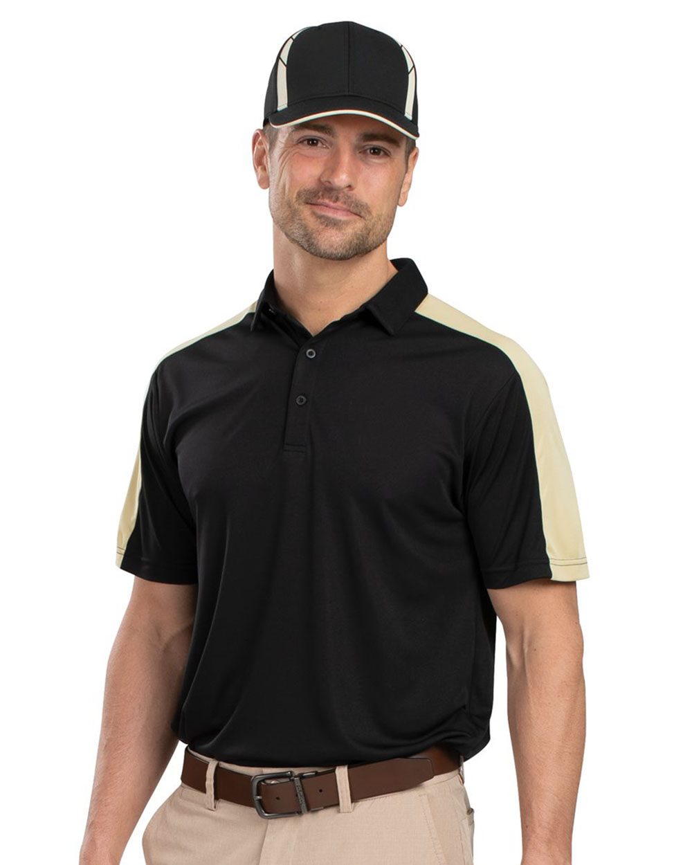 Men's Two-Tone Vital Polo - 5028