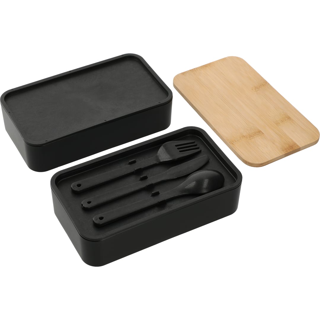 Stackable Bamboo Fiber Bento Box