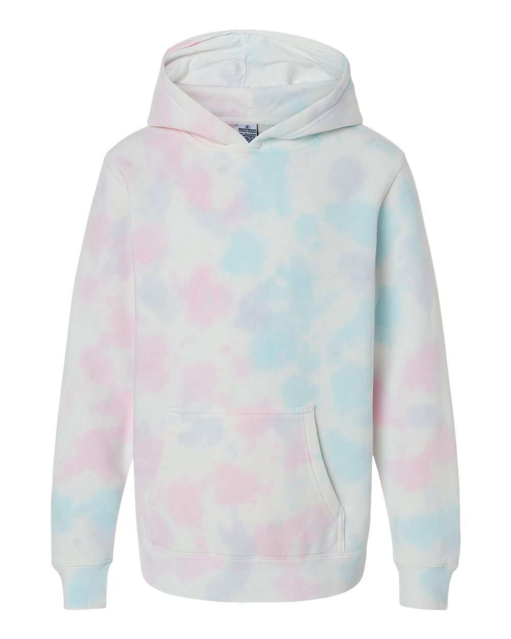 Youth Midweight Tie-Dyed Hooded Sweatshirt - PRM1500TD