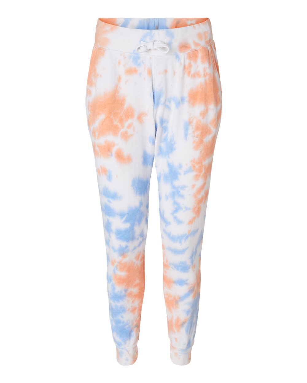 Unisex Tie-Dyed Fleece Joggers - 8884