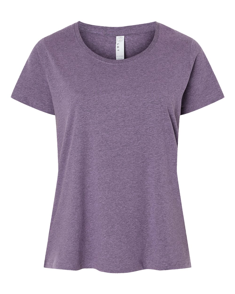 Women's Curvy Collection Fine Jersey Tee - 3816