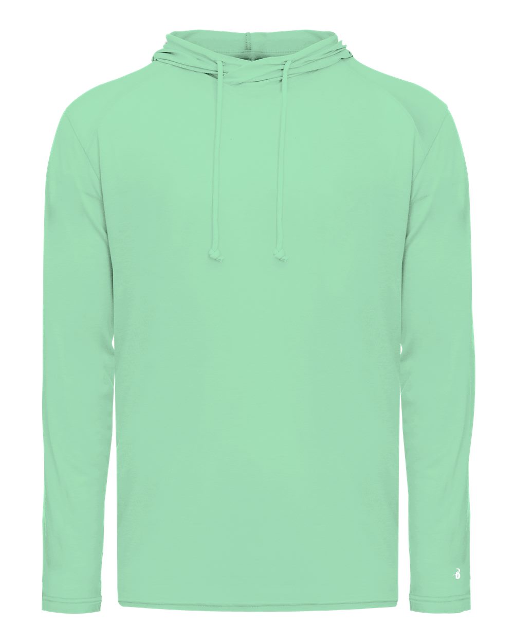 Men's Tri-Blend Surplice Hooded Long Sleeve T-Shirt - 4905