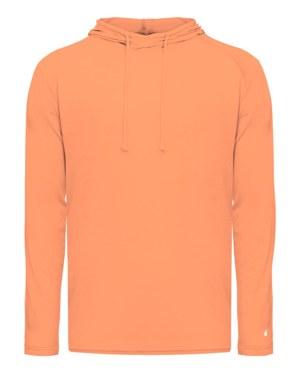 Men's Tri-Blend Surplice Hooded Long Sleeve T-Shirt - 4905
