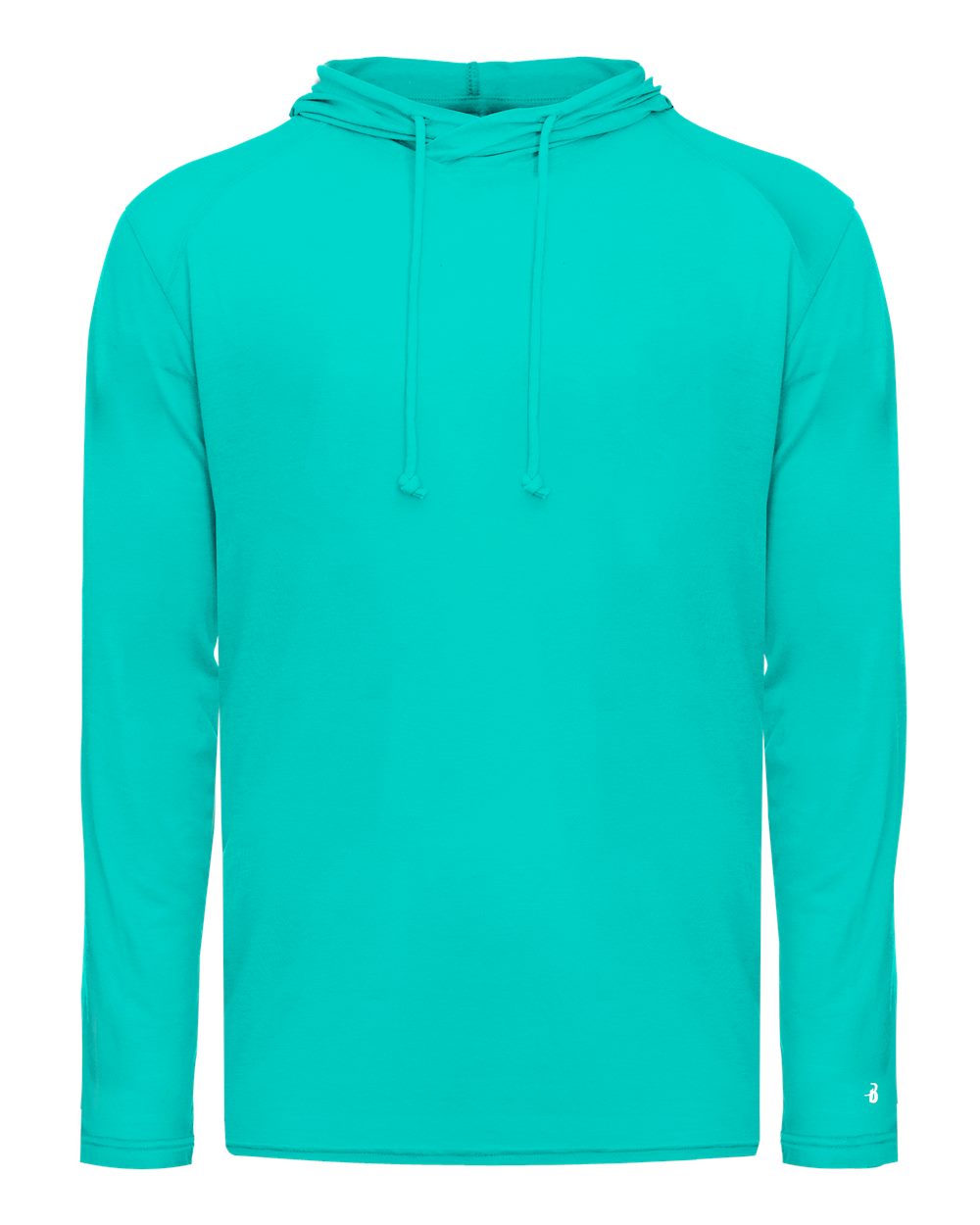 Men's Tri-Blend Surplice Hooded Long Sleeve T-Shirt - 4905