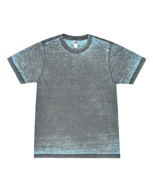 Unisex Acid Wash Burnout T-Shirt - 1350