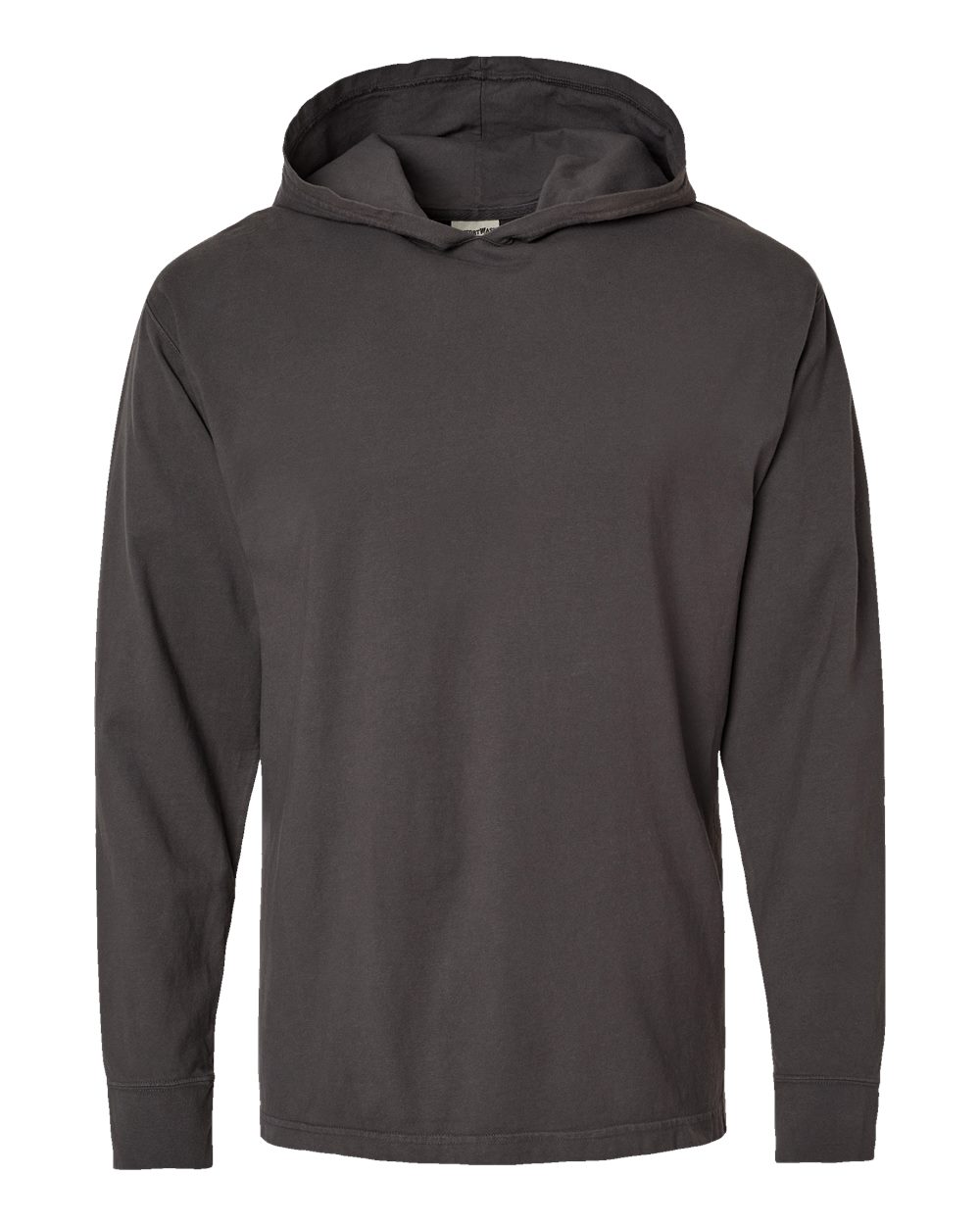 Unisex Garment-Dyed Jersey Hooded Long Sleeve T-Shirt - GDH280
