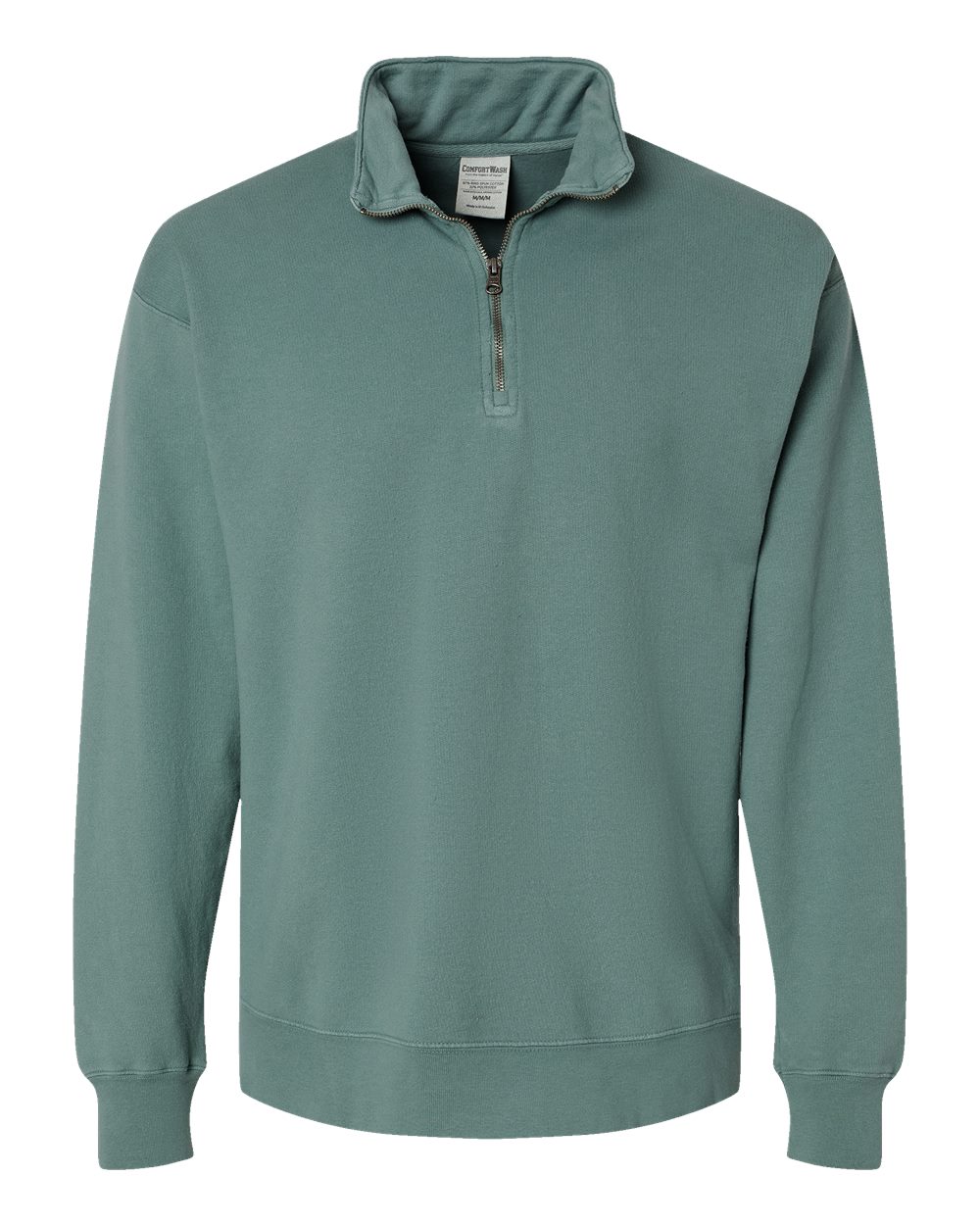 Unisex Garment-Dyed Quarter-Zip Sweatshirt - GDH425