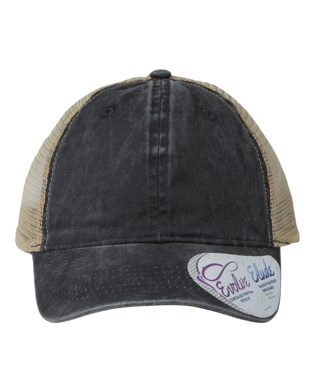 Women's Washed Mesh-Back Cap - TESS