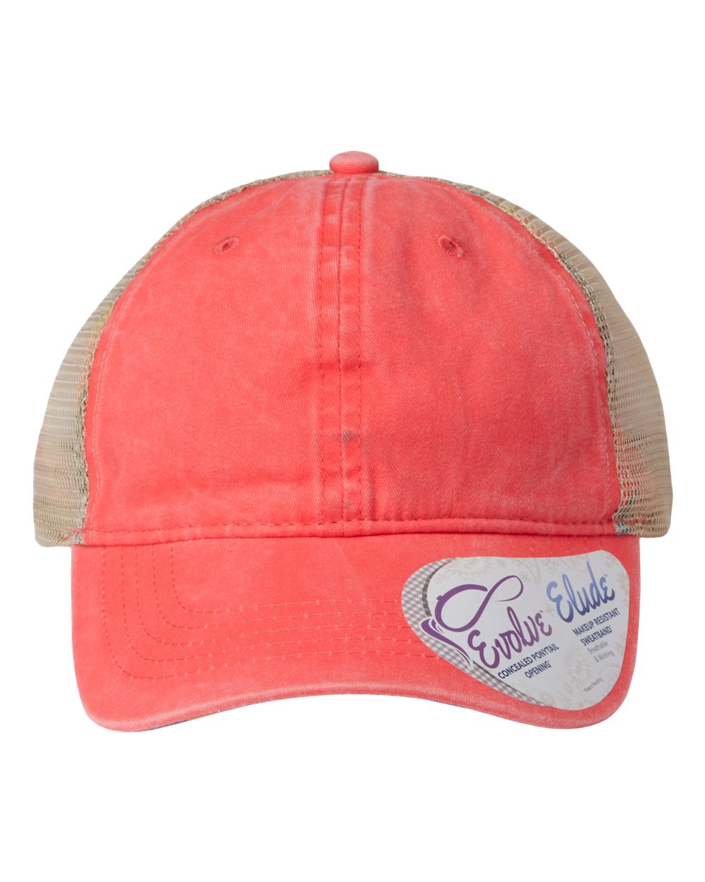 Women's Washed Mesh-Back Cap - TESS