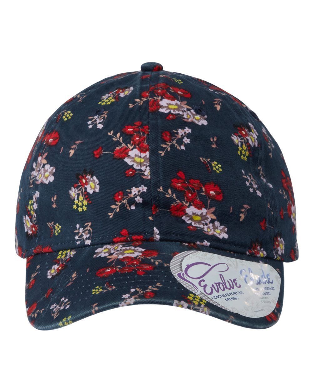Women's Garment-Washed Fashion Print Cap - HATTIE