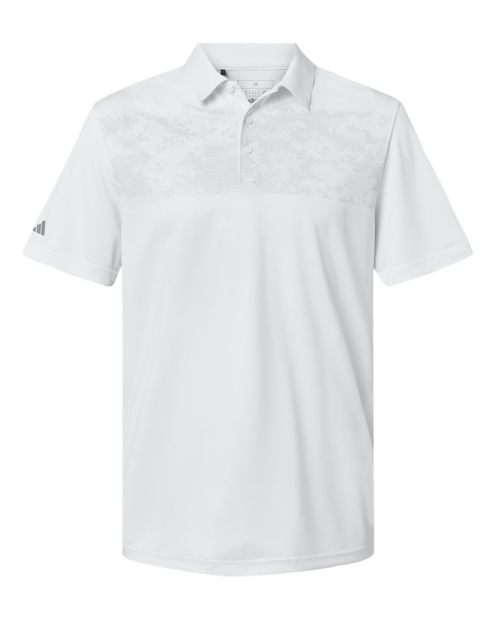 Men's Camo Chest Print Polo - A585