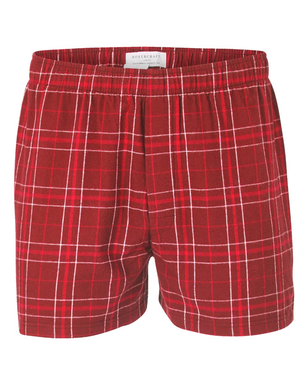 Men's Double Brushed Flannel Boxers - BM6701