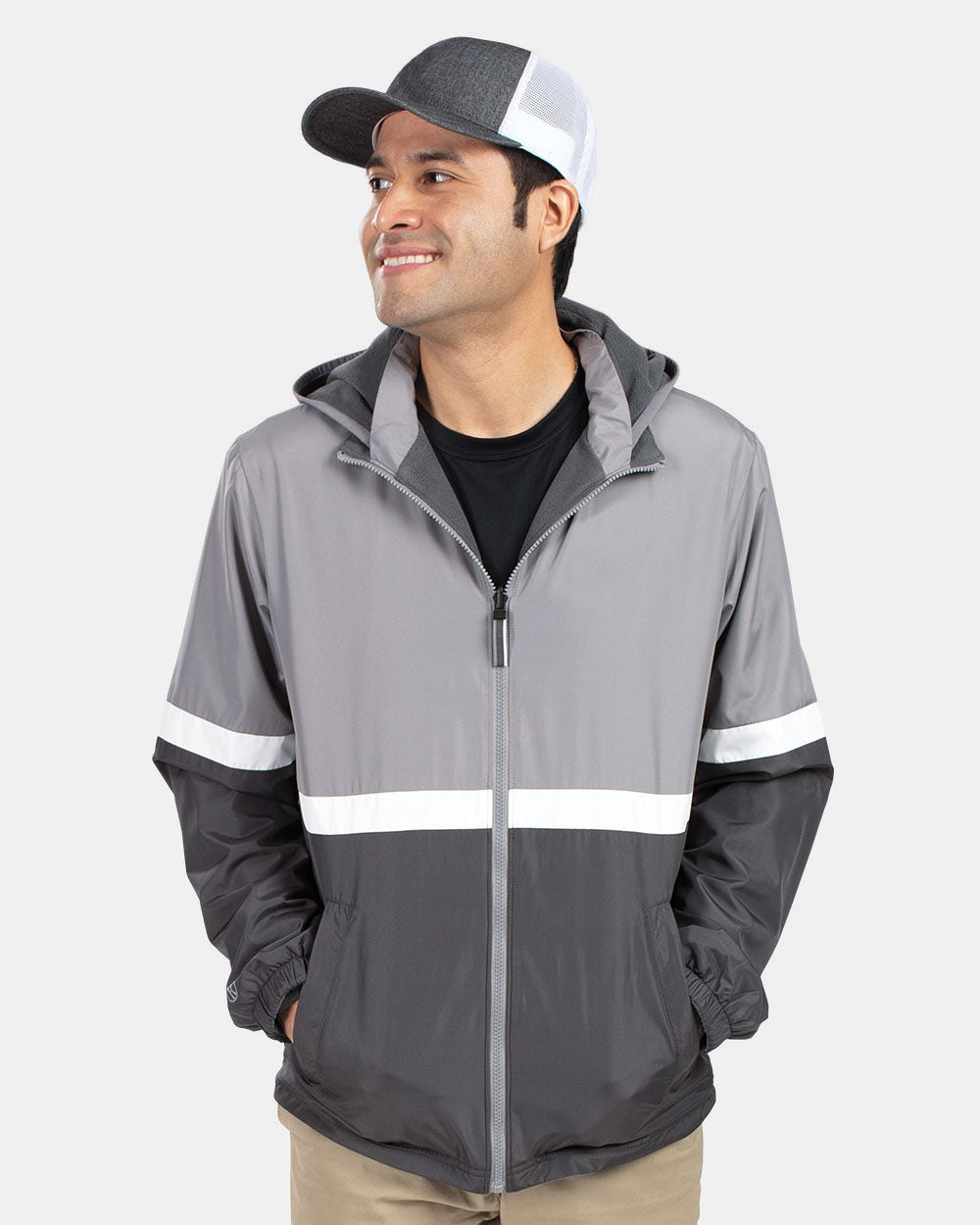 Men's Turnabout Reversible Hooded Jacket - 229587