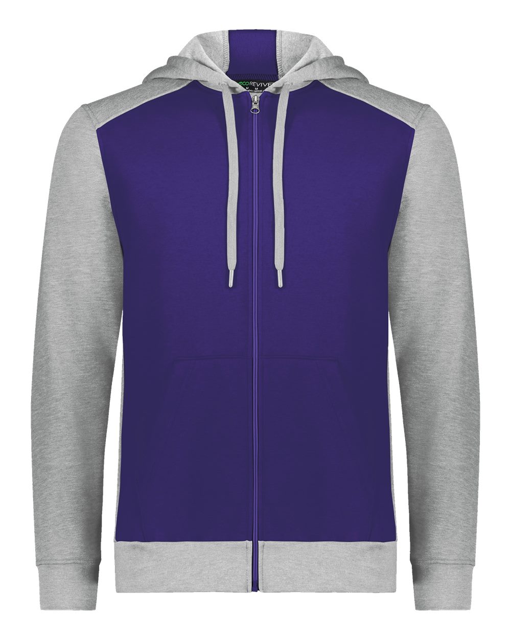 Unisex Eco Revive™ Three-Season Triblend Fleece Full-Zip Hooded Sweatshirt - 6899