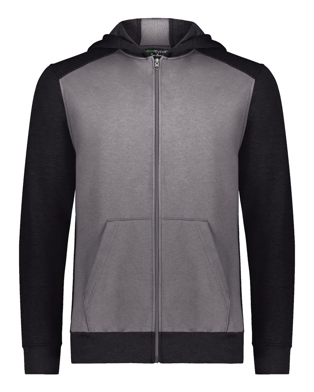 Youth Eco Revive™ Three-Season Triblend Fleece Full-Zip Hooded Sweatshirt - 6900