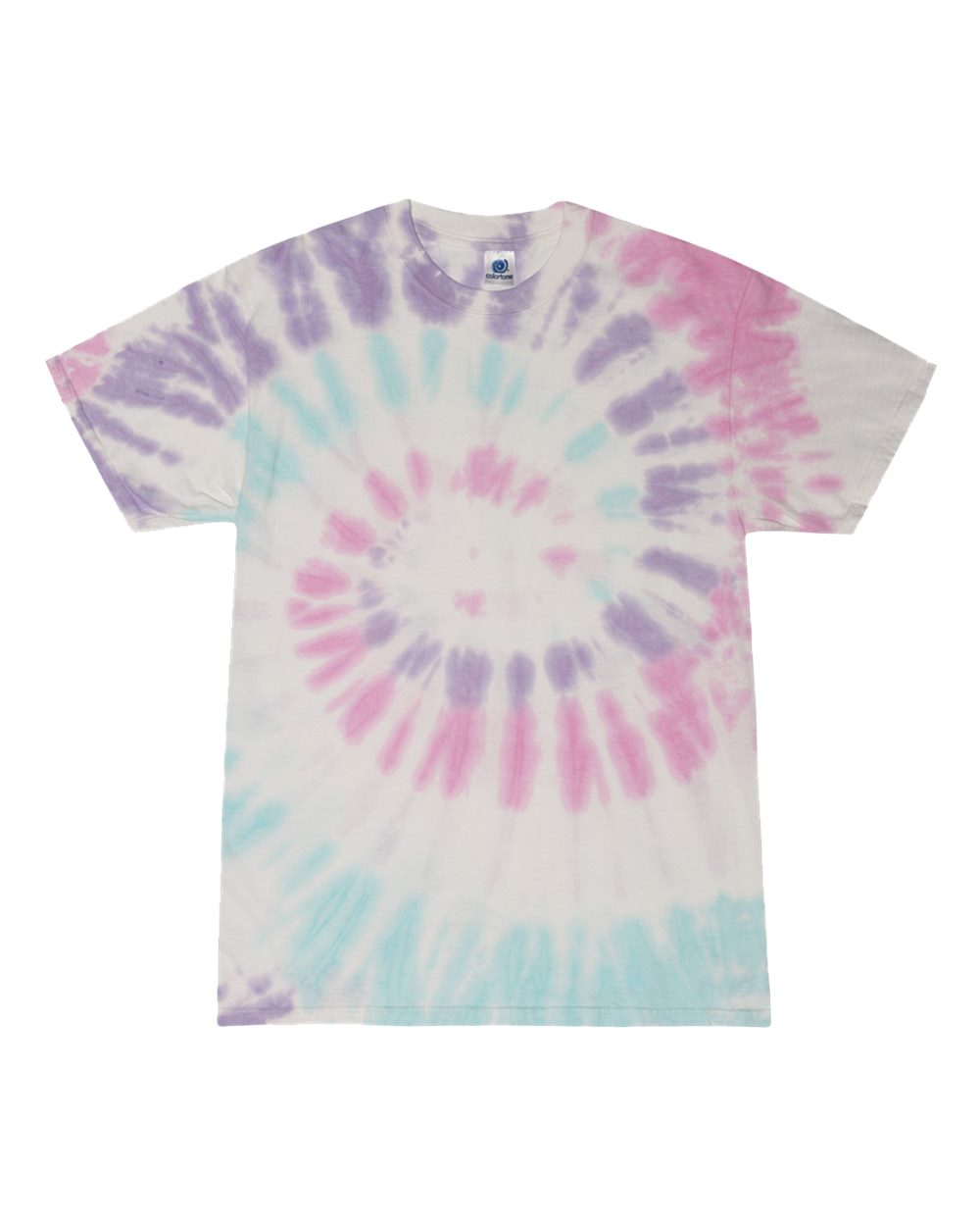 Youth Multi-Color Tie-Dyed T-Shirt - 1000Y