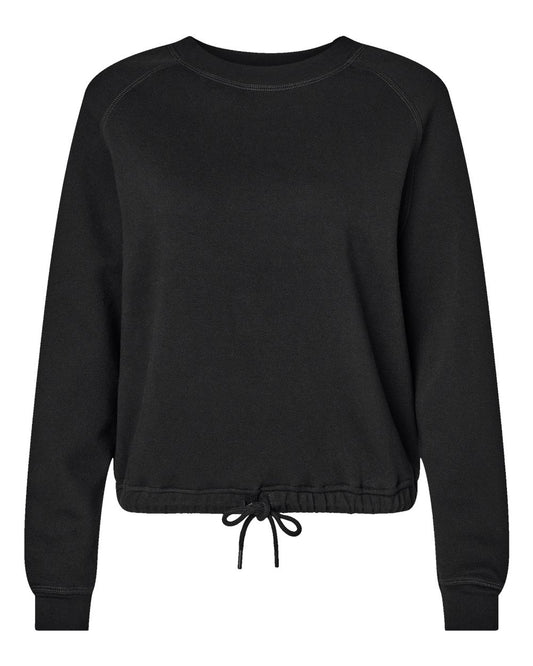 Women's Relaxed 3-End Boxy Fleece Crewneck Sweatshirt - 3528